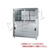 東製作所   上部ガラス戸食器戸棚　両面引違戸 (奥行750)　ACSW-1200YG