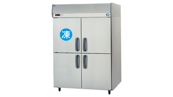 ホシザキ 縦型冷凍冷蔵庫 2凍4蔵 6ドア W1500xD800xH1890 三相200V 
