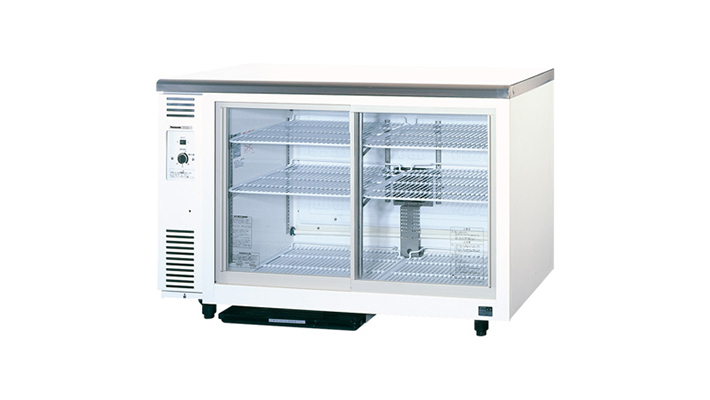 冷蔵ショーケース 業務用 中古 RTS-120STB2 スライド扉 テーブル型 219L 2009年製 ホシザキ 1200×450×800mm  厨房用品 - 4