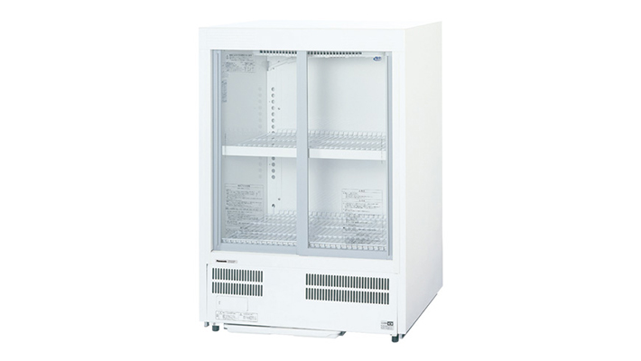 サンデン スライド式 小型冷蔵ショーケース 業務用 冷蔵庫 MUS-U35X-C 